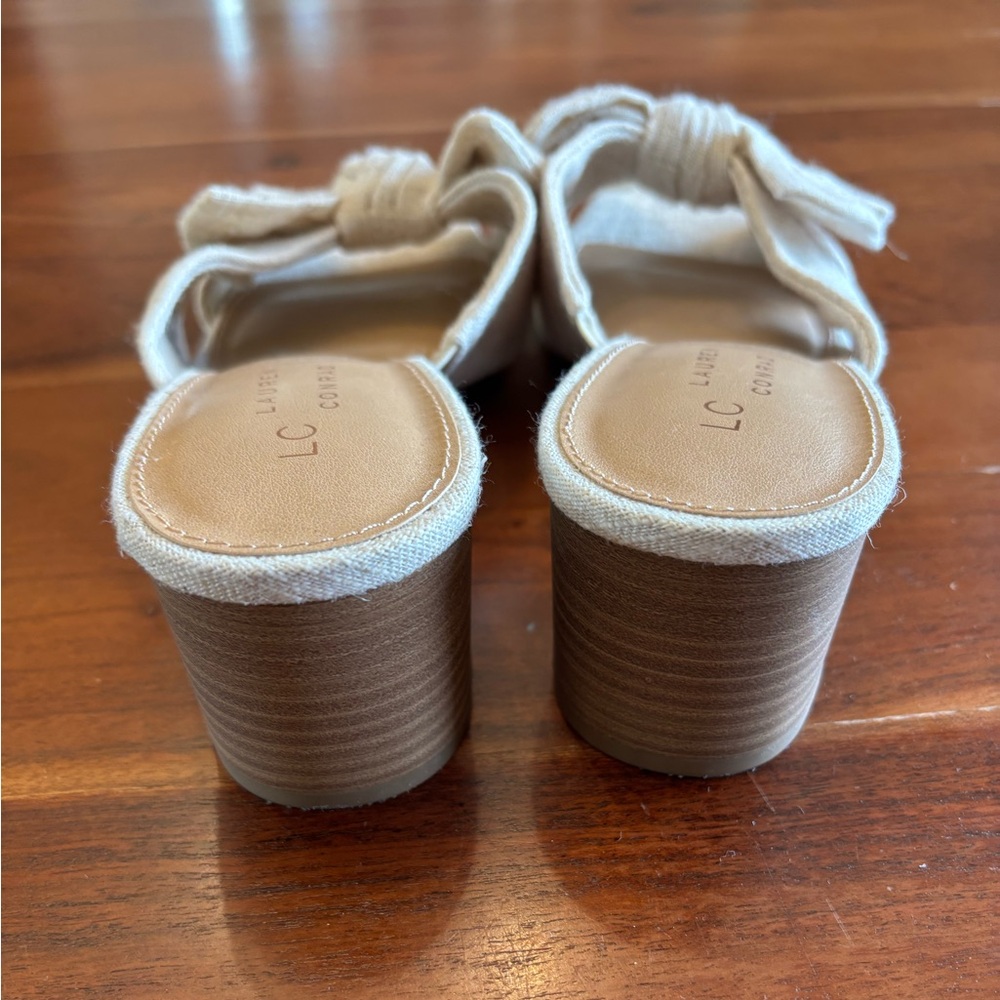 LC Lauren Conrad Izabella Women’s Heeled Slide Sandals - Picture 5 of 11